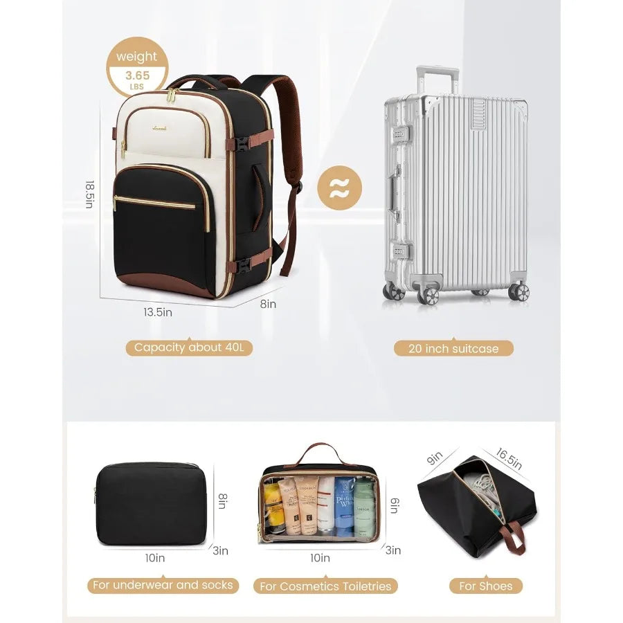 2pcs Aurora Travel Backpack 40L