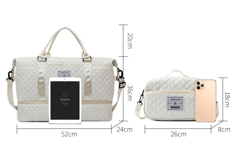 2pcs Brezza Travel Duffel Bag