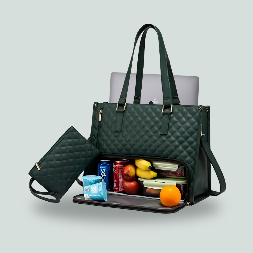2pcs Lunch Tote & Wristlet