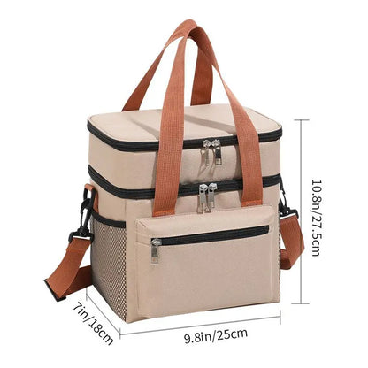 Chicca Double Layer Lunch Bag 12L