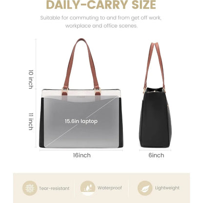 Grazia Laptop Tote 15.6"