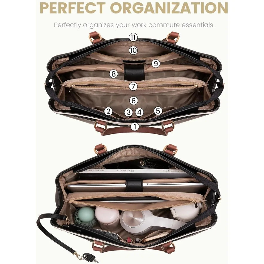 Grazia Laptop Tote 15.6"
