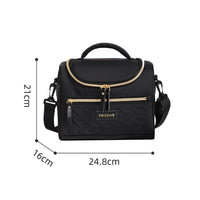 Black meal bag