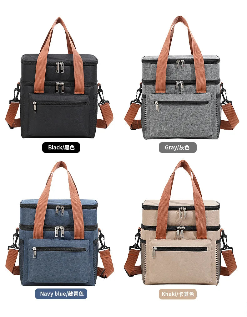 Chicca Double Layer Lunch Bag 12L