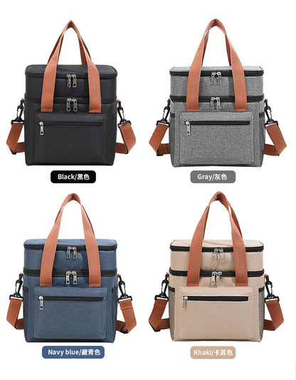 Chicca Double Layer Lunch Bag 12L