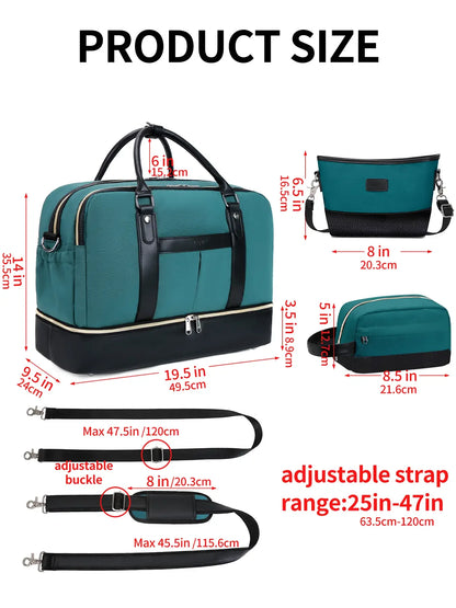 2pcs Ampio Travel Duffel Bag