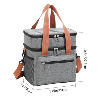 Chicca Double Layer Lunch Bag 12L