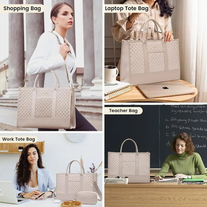 2pcs Comoda Laptop Tote 15.6"