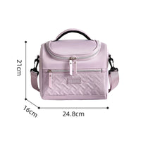 Purple meal bag