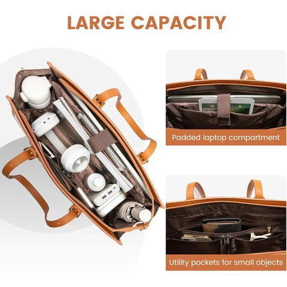 2pcs Regale Laptop Tote 15.6"