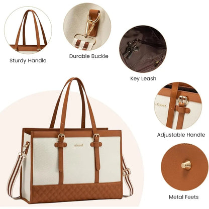 2pcs Regale Laptop Tote 15.6"