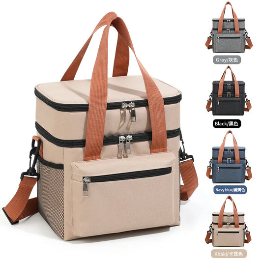 Chicca Double Layer Lunch Bag 12L