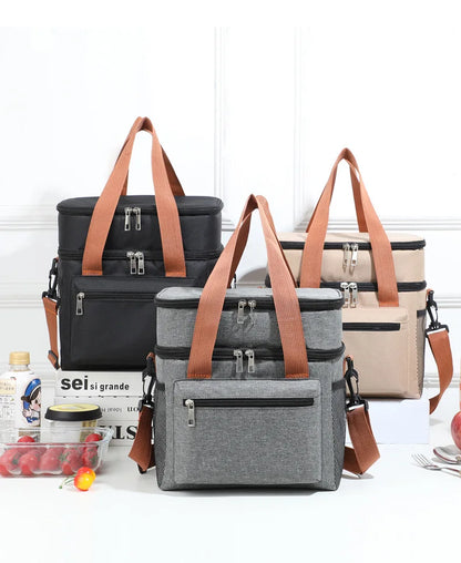 Chicca Double Layer Lunch Bag 12L